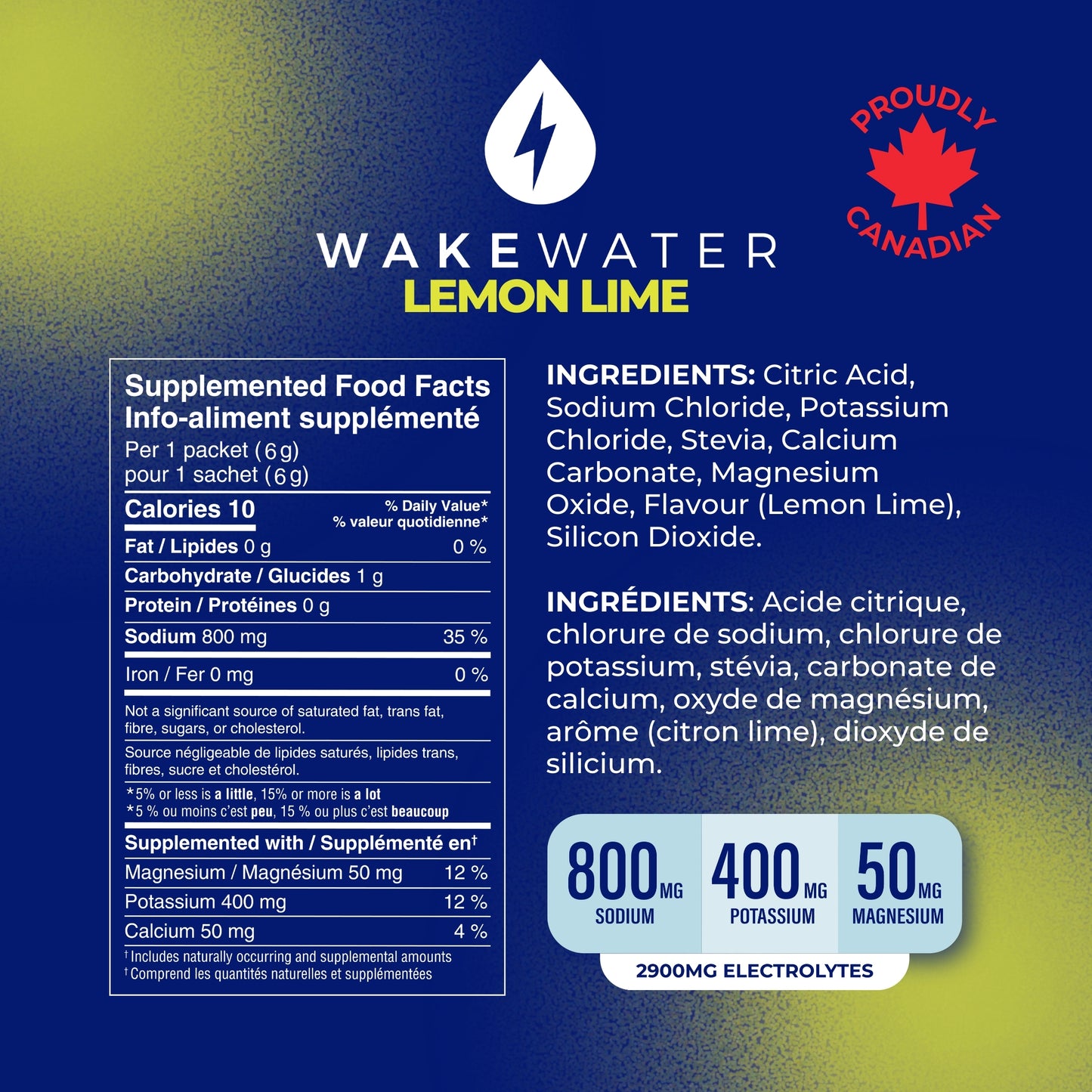 WakeWater Electrolytes Mix & Match Bundle (4 Pouches)