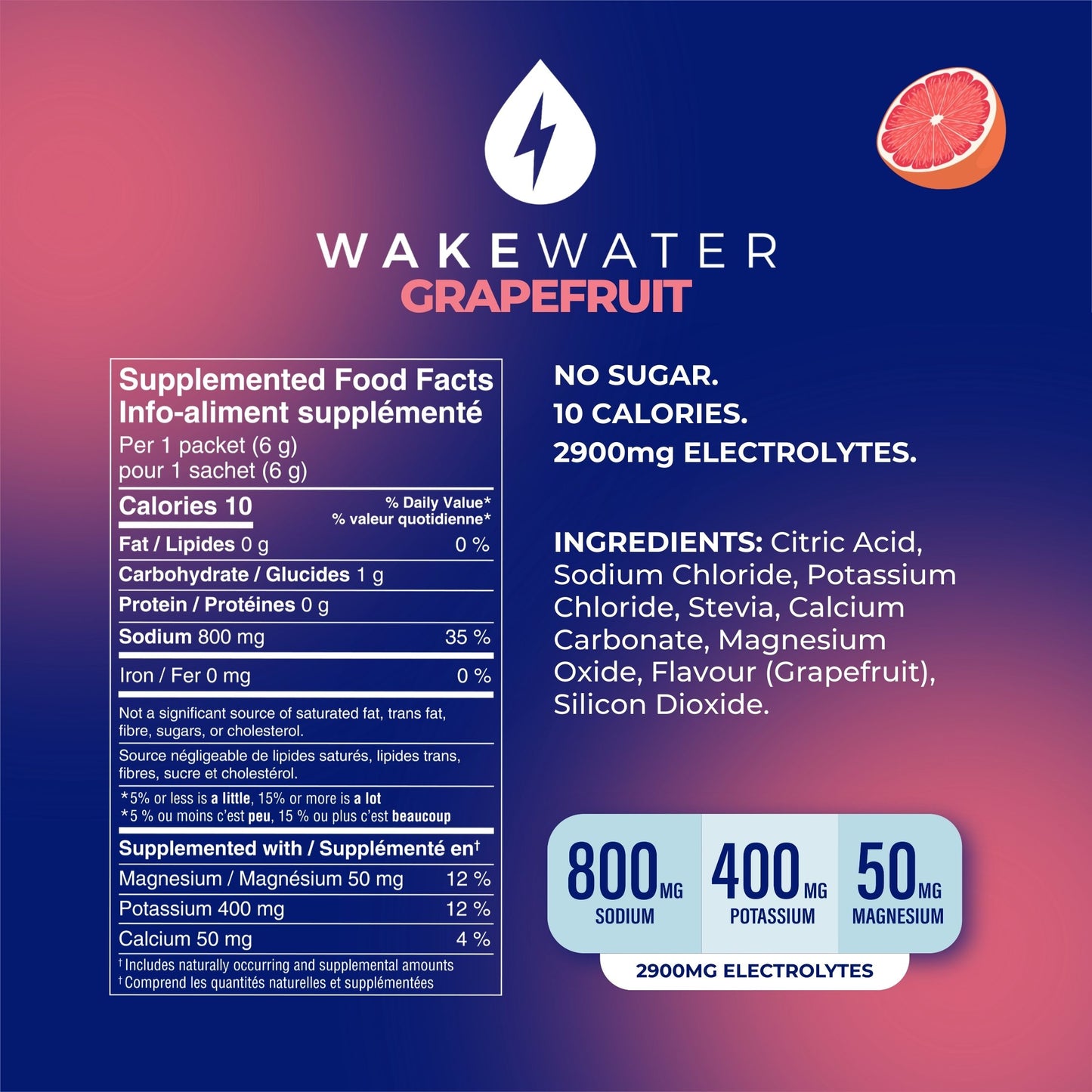 WakeWater Electrolytes Mix & Match Bundle (4 Pouches)