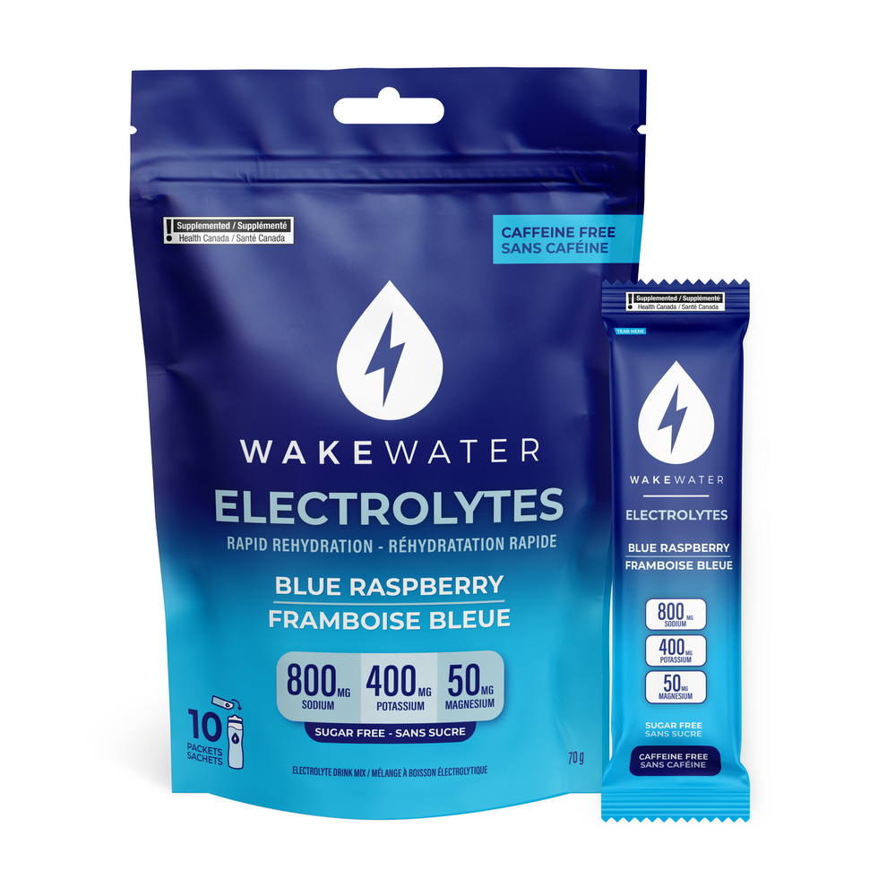 Blue Raspberry Electrolytes – WakeWater Beverage Co