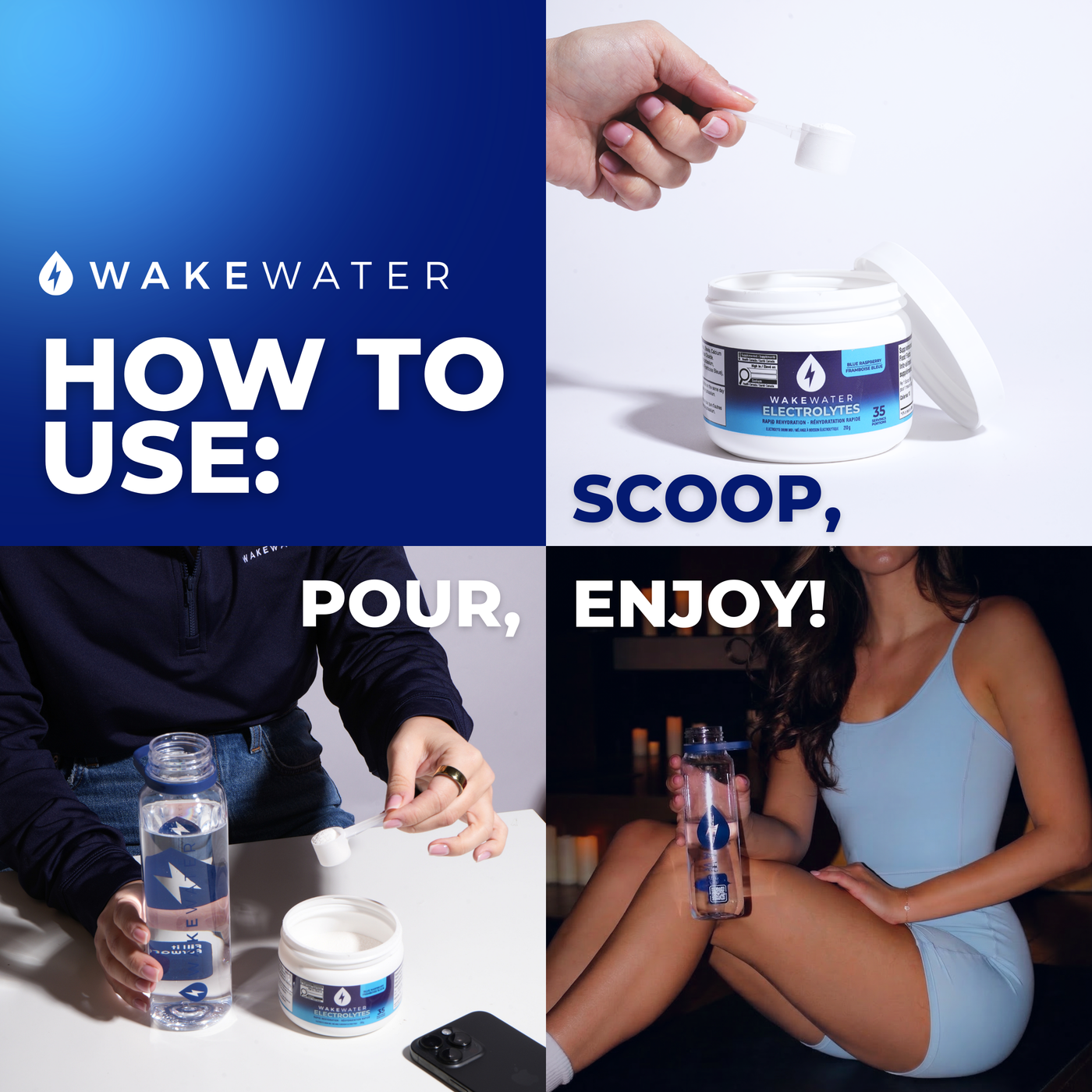 Blue Raspberry Electrolytes Tub