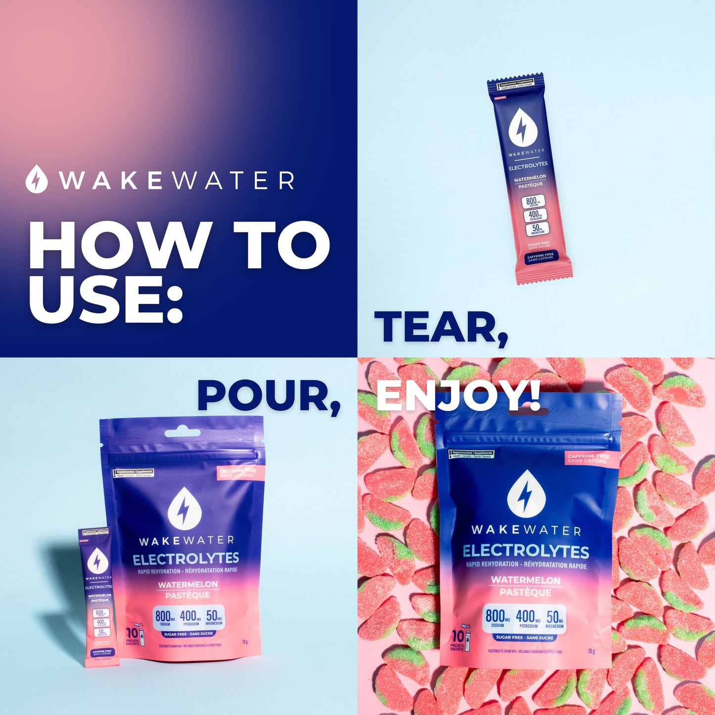 Watermelon Electrolytes