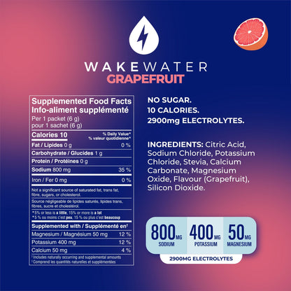 WakeWater Electrolytes Mix & Match Bundle (4 Pouches)