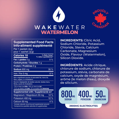WakeWater Electrolytes Mix & Match Bundle (4 Pouches)
