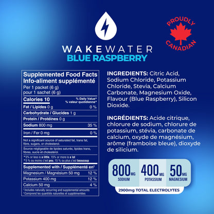 WakeWater Electrolytes Mix & Match Bundle (4 Pouches)