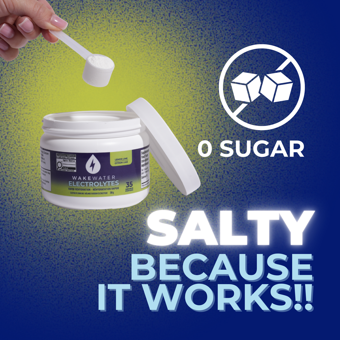 Lemon Lime Electrolytes Tub