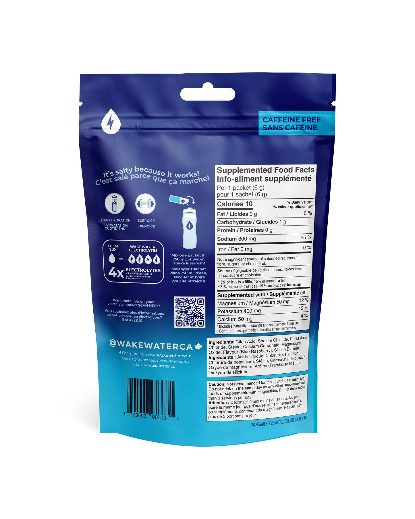 WakeWater Electrolytes Mix & Match Bundle (3 Pouches)