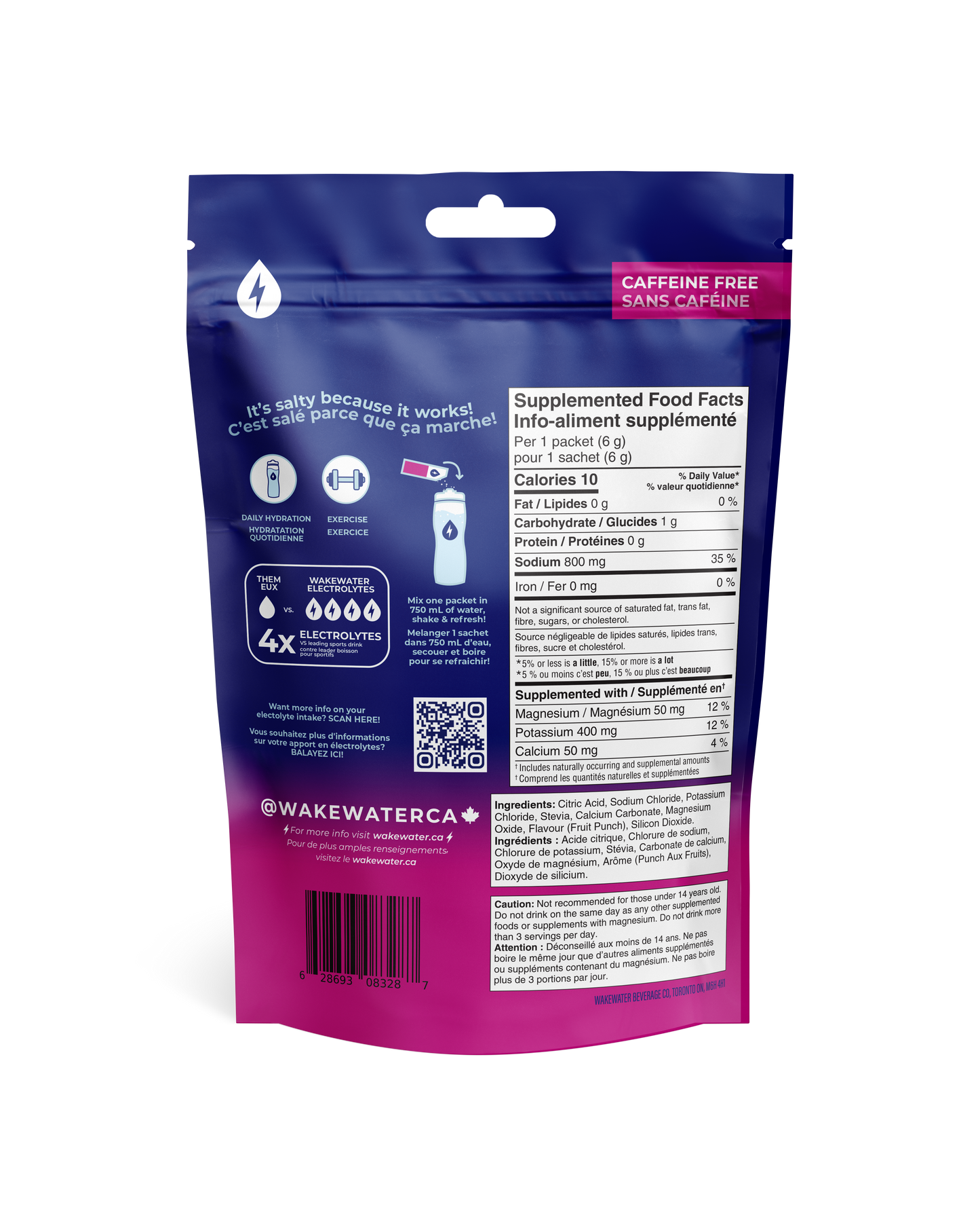 WakeWater Electrolytes Mix & Match Bundle (3 Pouches)