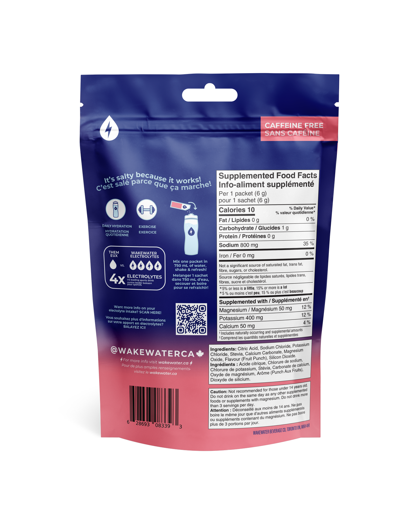 WakeWater Electrolytes Mix & Match Bundle (3 Pouches)
