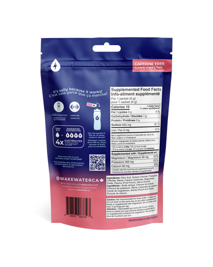 WakeWater Electrolytes Mix & Match Bundle (3 Pouches)