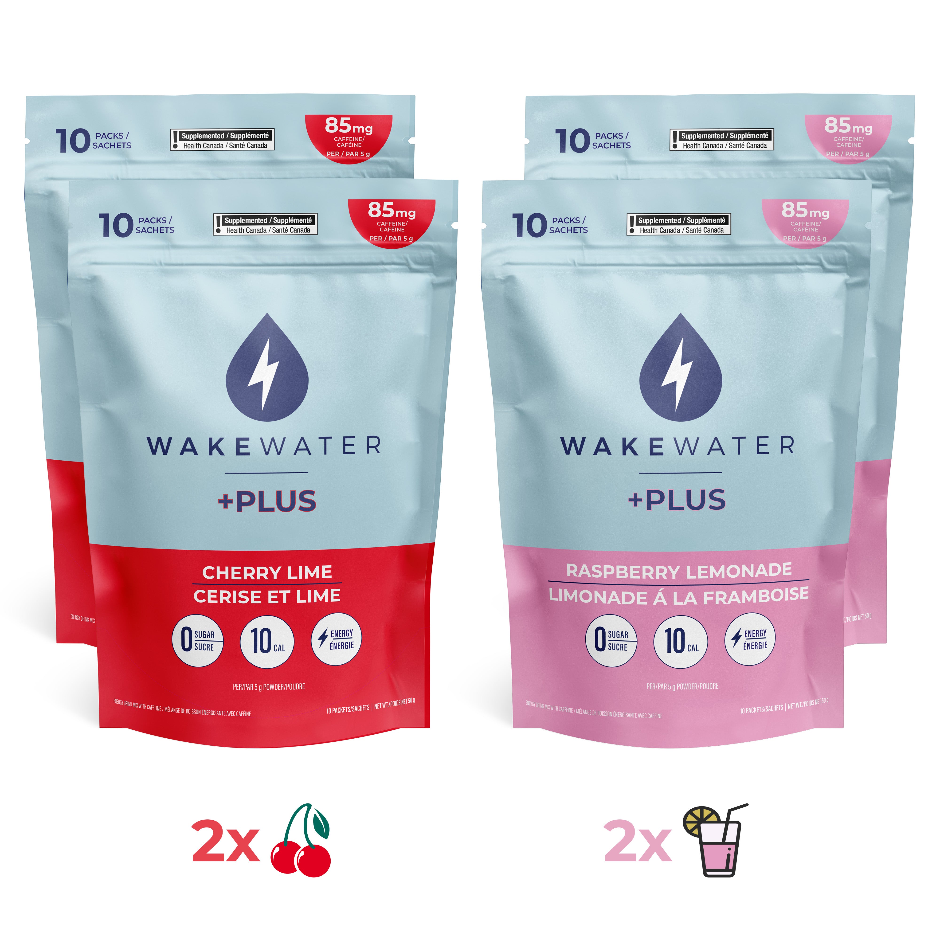 WakeWater  All Energy, No Crash - WakeWater Beverage Co